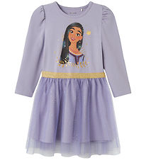Name It Dress - NmfJurina Wish - Tulle - Heirloom Lilac