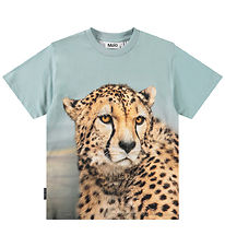 Molo T-Shirt - Rubin - BIG Cheetah Blue