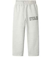 Name It Sweatpants - NkfTaloy - Light Grey Melange
