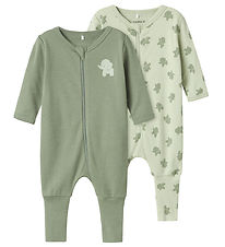 Name It Pyjamasdräkt - Noos - 2-pack - NbfNightsuit - Sea Skum