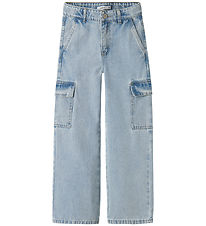 Name It Jeans - Cargo - Noos - NkfRose - Light Blue Bleached Den