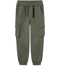 Name It Sweatpants - Noos - NmnOli - Dusty Olive