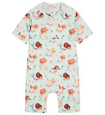 Hust and Claire Coverall Swimsuit - Makki - UV50+ - Wan Blue