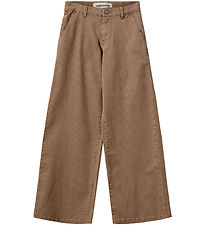 Sofie Schnoor Jeans - Grindur - Brúnt M. Rendur