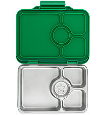 Yumbox Nestisbox M. 4 Rum - Bento Steel - Kartöflur Green