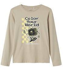 Name It Blouse - NkmVux - Pure Cashmere/Color Your World