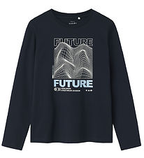 Name It Blouse - NkmVux - Dark Sapphire/Future
