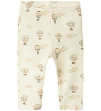 Lil' Atelier Leggings - Rib - NmnGavo - Turteltaube/Air BALLON