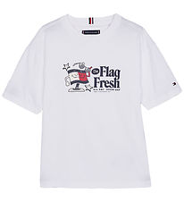 Tommy Hilfiger T-shirt - White w. Print