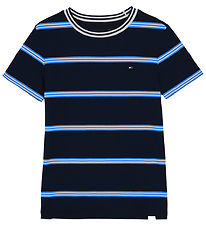 Tommy Hilfiger T-shirt - Dark Night Navy w. Stripes