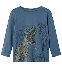Name It Blouse - NmmBenjamino - China Blue