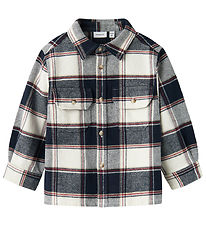 Name It Shirt - NmmTamol - Navy Blazer/Check
