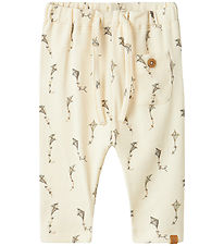 Lil' Atelier Trousers - Rib - NbmGavo - Turtledove/KITES