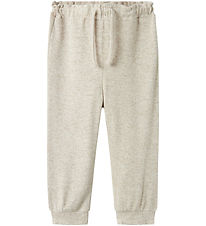Name It Byxor - NmfTaytum - Pure Cashmere/Singelfärgad