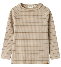 Lil' Atelier Blouse - Rib - NmmKail - Pure Cashmere
