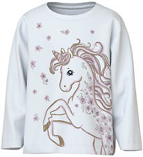 Name It Blouse - NmfValiane - Bright White/Unicorn