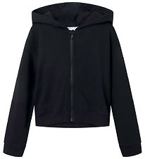 Name It Cardigan w. Hood - Noos - NkfMillie - Black