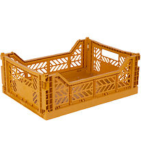 Aykasa Foldable Box - 40x30x15 cm - Midi - Mustard