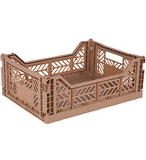 Aykasa Foldable Box - 40x30x15 cm - Midi - Warm Taupe