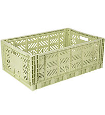 Aykasa Foldable Box - 60x40x22 cm - Maxi - Lime Cream
