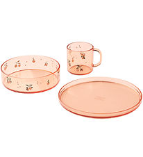 Liewood Dinner Set - 3 Parts - Siva - Peach/Sea Shell