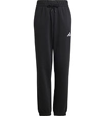 adidas Performance Sweatpants - J SL FL - Black/White
