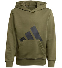 adidas Performance Kapuzenpullover - J BL HD - Olistr/Black