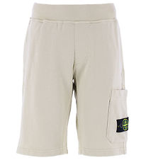 Stone Island Stuttbuxur - Sandur M. Lógó
