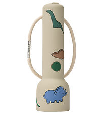 Liewood Flashlight - Gry - Silicone - 4.9x15.7 cm - Dinosaurs/Mi