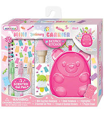 Hot Focus Keychain Backpack w. Contents - 8in1 - Mini Stati