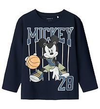 Name It Blouse - NmmDallin - Micky Mouse - Navy Blazer
