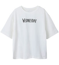 Name It T-shirt - NkfDyp - Wednesday - Cloud Dancer