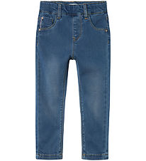 Name It Leggings - NmfSalli - Medium+ Blue Denim