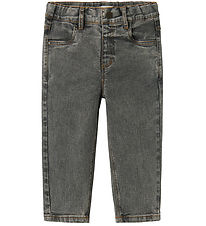 Lil' Atelier Jeans - NmnBerlín - Baggy - Light Grey Gallaefni