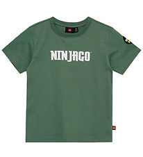 LEGO® Ninjago Stuttermabolur - LWTano - Grænt M. Hvítur