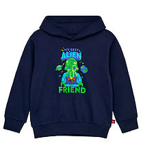 LEGO® Wear Kapuzenpullover - LWSaku - Dark Navy m. Alien