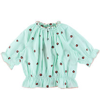 Stella McCartney Kids Tröja - Mintgrön m. Nyckelpigor