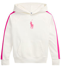 Polo Ralph Lauren Kapuzenpullover - Weiß/Pink