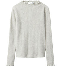 Name It Blouse - NkfTulpu - Gray Melange