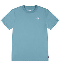 Levis T-Shirt - Batwing-Brust - Bristol Blue