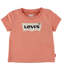 Levis T-Shirt - Fledermausflügel - Gelbbraun Orange