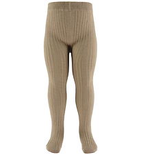Lil' Atelier Strumpbyxor - Noos - Rib - NbnIlso - Sepia Tint