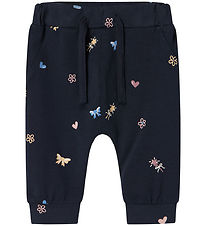 Name It Byxor - NbfVandora - Marinblå Blazer/Bow Anka Hearts