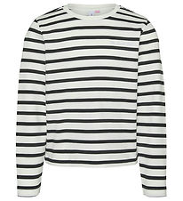 Vero Moda Bluse - VmTala - Snow White/Schwarz