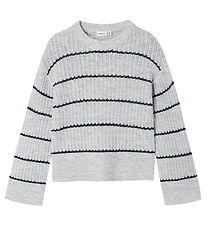 Name It Blouse - Knitted - NKfTitina - Light Grey Melange
