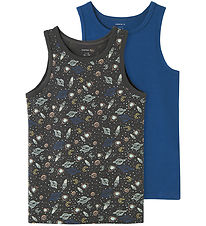 Name It Undershirt - Noos - 2-Pack - NkmTank - Forged Iron
