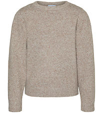 Vero Moda Bluse - Noos - Strick - VmDoffy - Moon Rock/MELANGE