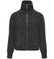 Kids Only Cardigan - Knitted - KogFridi - Dark Grey Melange