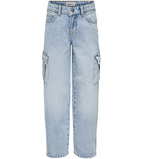 Kids Only Farkut - Leveä - Noos - KogHarmony - Light Blue Denim