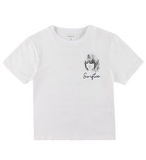 Name It Stuttermabolur - TSwift - NkfFern - Bright White M. Pren